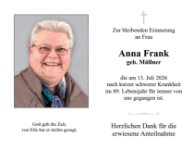 eine Anzeige