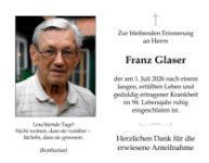 eine Anzeige