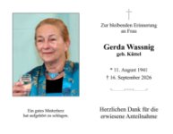 eine Anzeige