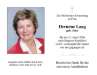 eine Anzeige