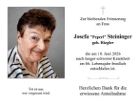 eine Anzeige